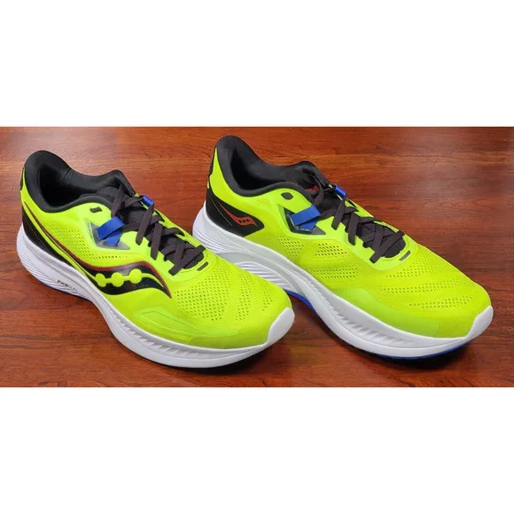 Saucony Guide 15 Acid/Blue Raz Men's Size 11.5 Running Shoes S20684-25, New