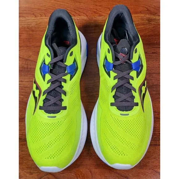 Saucony Guide 15 Acid/Blue Raz Men's Size 11.5 Running Shoes S20684-25, New