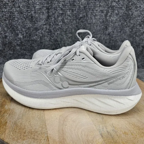 Saucony Ride 18 Womens Size 9.5 Gray Athletic Training Running Shoes S11000-103