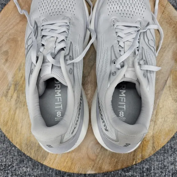 Saucony Ride 18 Womens Size 9.5 Gray Athletic Training Running Shoes S11000-103