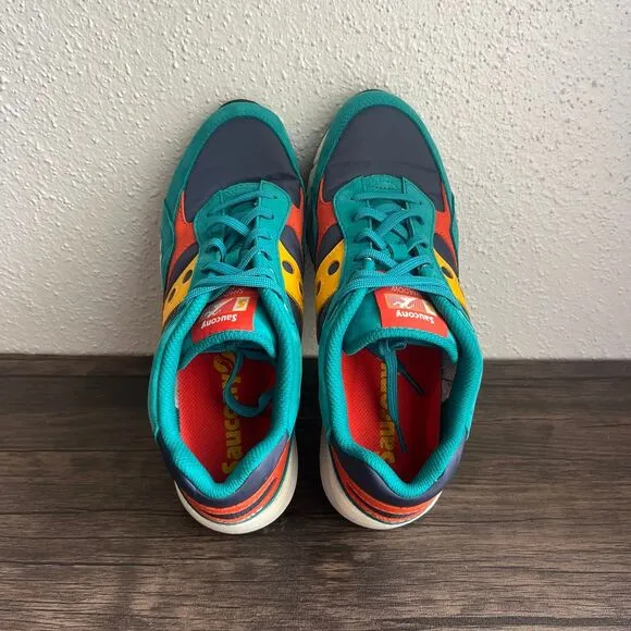 Saucony Shadow 6000 Changing Tides‎ Blue Teal Casual Shoes Mens 10 S70644-7