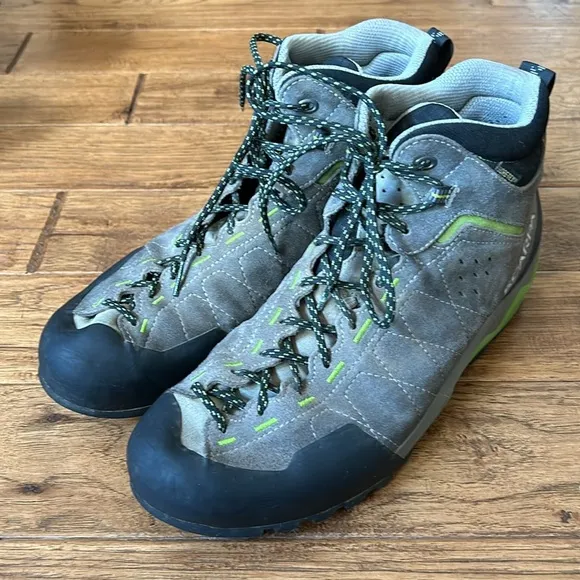 Scarpa Tech Ascent GTX Hiking Approach Shoes Waterproof Suede Boots Mens Size 11