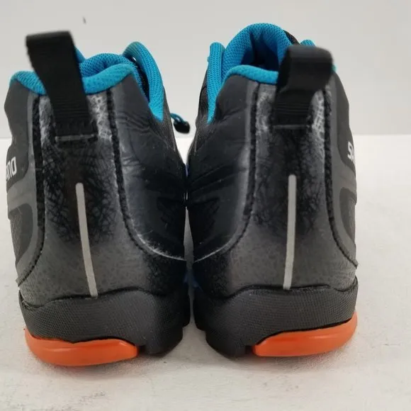 SHIMANO Mountain Black/Blue Sz 9.5 (44 EU) Men SH-CT71L Mens Cycling Shoes