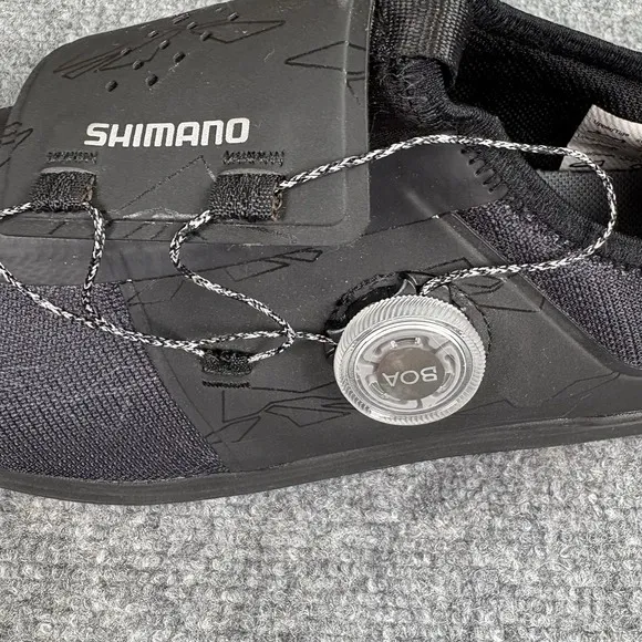 Shimano SH-IC501 Indoor Cycling Mens Shoes EU 42 US 8.5 SPD Cleats BOA Black