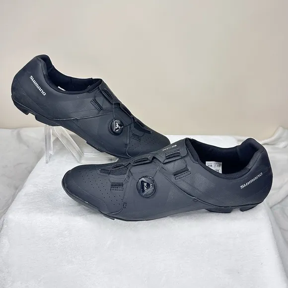 SHIMANO XC3 SHXC300M BOA Clip In XC Mountain Bike Shoes W/ Cleats Mens Sz 16