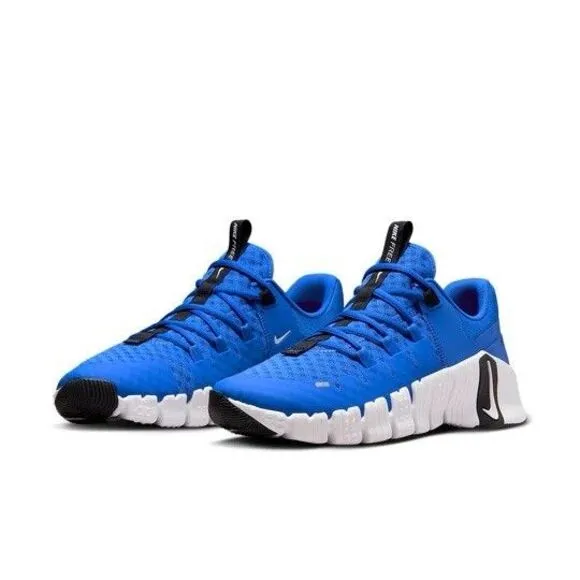 Size 10.5 Nike Free Metcon 5 TB Game Royal White Mens Training Shoes FN6616-401