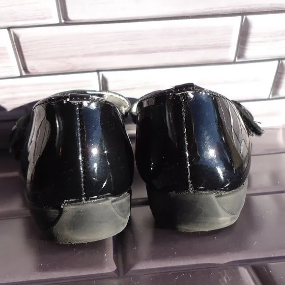 SIZE 17.  Dogi® patent leather dress shoes.