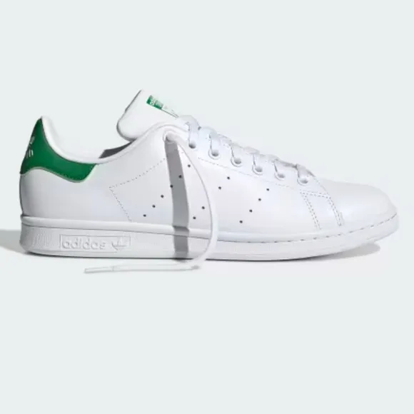 Size 19 New Mens Adidas White Green Sneakers Stan Smith Shoes
