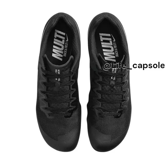 Size 7.5 Nike 5 Rival Track‎ &amp; Field Running Spikes Black DC8749-001 Men's New