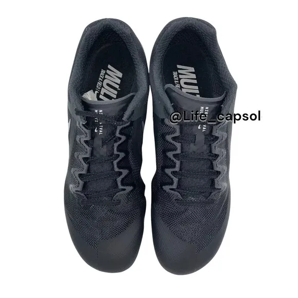 Size 7.5 Nike 5 Rival Track‎ &amp; Field Running Spikes Black DC8749-001 Men's New
