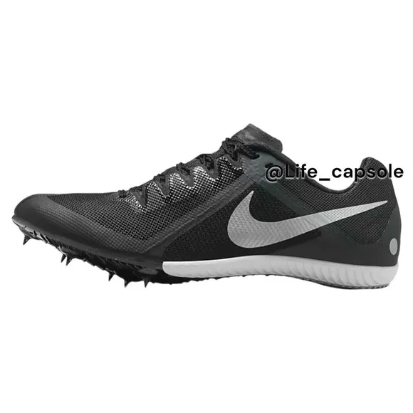 Size 7.5 Nike 5 Rival Track‎ &amp; Field Running Spikes Black DC8749-001 Men's New