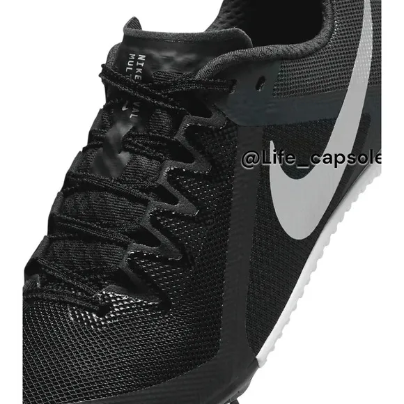 Size 7.5 Nike 5 Rival Track‎ &amp; Field Running Spikes Black DC8749-001 Men's New