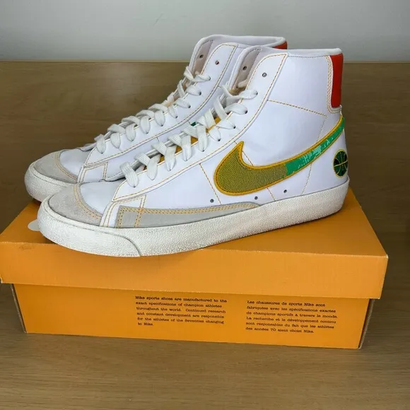 Size 9.5 - Nike Blazer '77 Vintage Mid Roswell Rayguns - Used - OG BOX