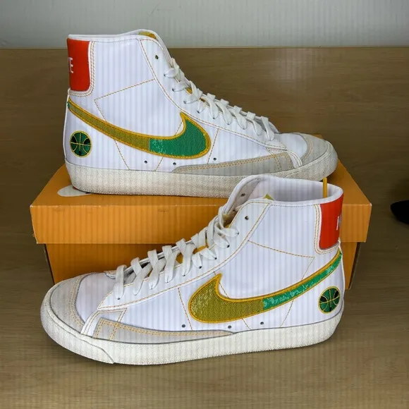 Size 9.5 - Nike Blazer '77 Vintage Mid Roswell Rayguns - Used - OG BOX