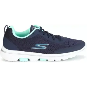 SKECHERS GO WALK 5 - EXQUSITE Walking Shoes For Women  (Navy) (15953-NVAQ)