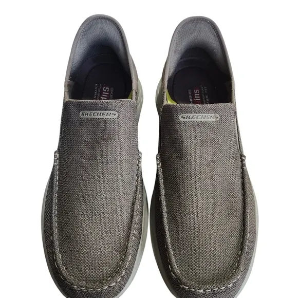 Skechers Hands Free Slip Ins Casual Shoes Parson Ralven Taupe  Mens Size 13