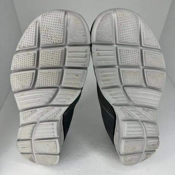 Skechers Mens 51509W Dark Gray Solid Slip On Low Top Size 12 Sneaker Shoes