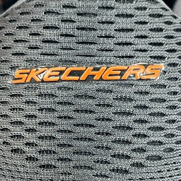 Skechers Mens 51509W Dark Gray Solid Slip On Low Top Size 12 Sneaker Shoes