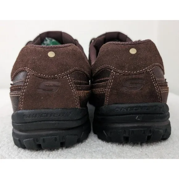Skechers Relaxed Fit Braver Gonsor Mens Sneaker US Size 13 Brown Casual
