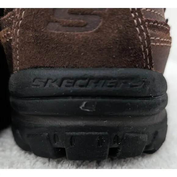 Skechers Relaxed Fit Braver Gonsor Mens Sneaker US Size 13 Brown Casual