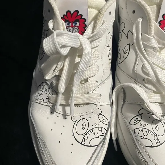 Skechers White Athletic Shoes Retro Design