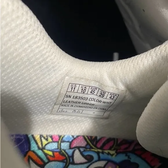 Skechers White Athletic Shoes Retro Design