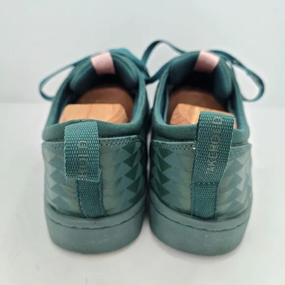 So iLL | Pounamu 'Green Wino' canvas casual low-top sneakers | MENS 9.5