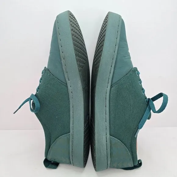 So iLL | Pounamu 'Green Wino' canvas casual low-top sneakers | MENS 9.5
