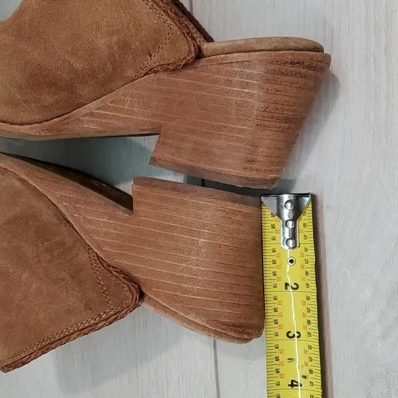 Sofft Womens Tasha Leather Comfort Clogs Heels Shoes sz 9M
