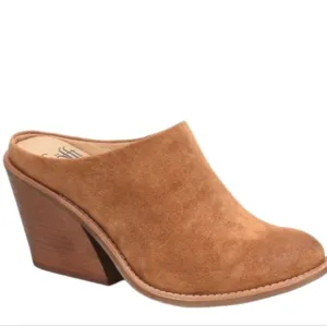 Sofft Womens Tasha Leather Comfort Clogs Heels Shoes sz 9M