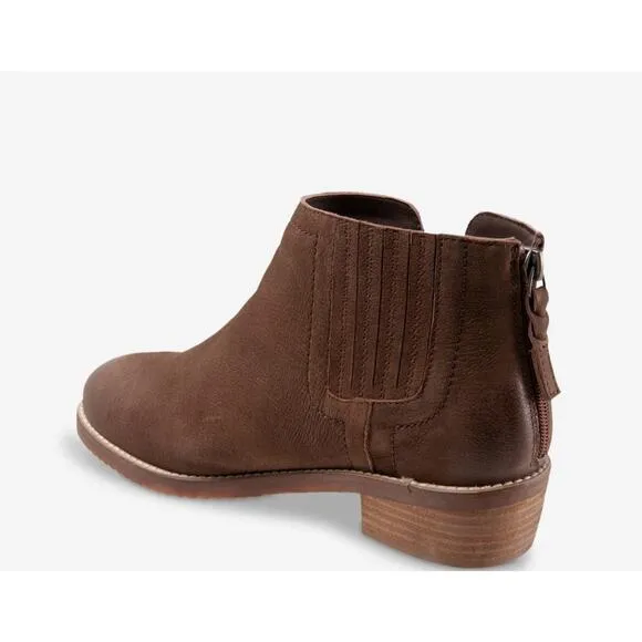 SoftWalk Ramona Chestnut Women's Boots – Size 8.5W, Stylish &amp; Comfortable Shoes