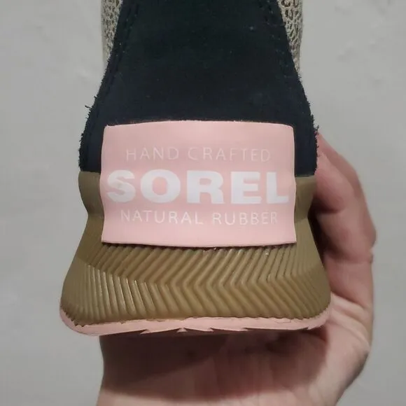 Sorel Out and About Kids' Stylish Platform Boots in Rare Pattern