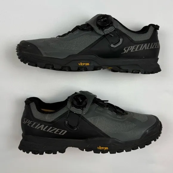 Specialized Mens Rime 2.0 Mountain Bike Shoes US 9 Boa Vibram Clipless