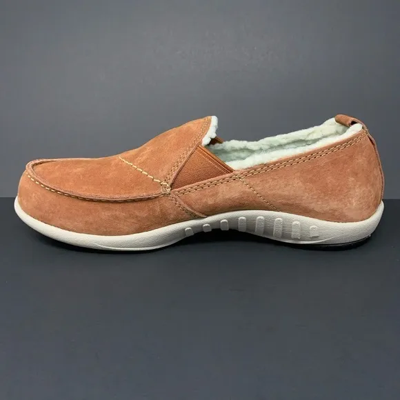 Spenco Faux Fur Lined Casual Comfort Loafers Shoes