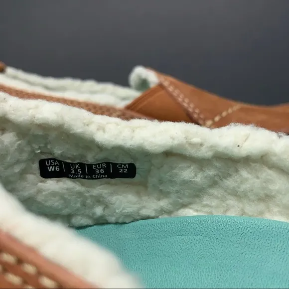 Spenco Faux Fur Lined Casual Comfort Loafers Shoes