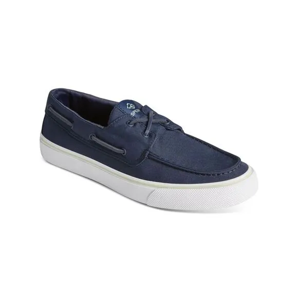 SPERRY Mens Navy 360 Lacing Bahama Ii Seacycled Round Toe Sneakers Shoes 9 M