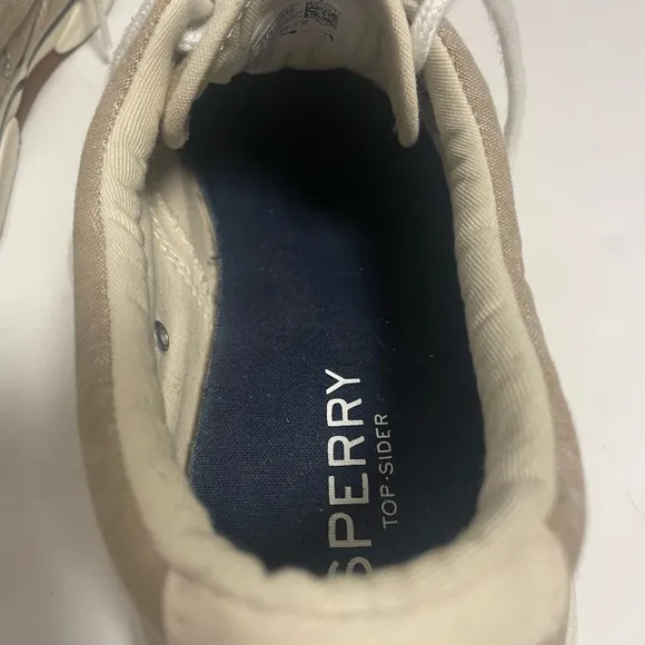 Sperry Stryper II Tan Cavas Sneakers Mens 11