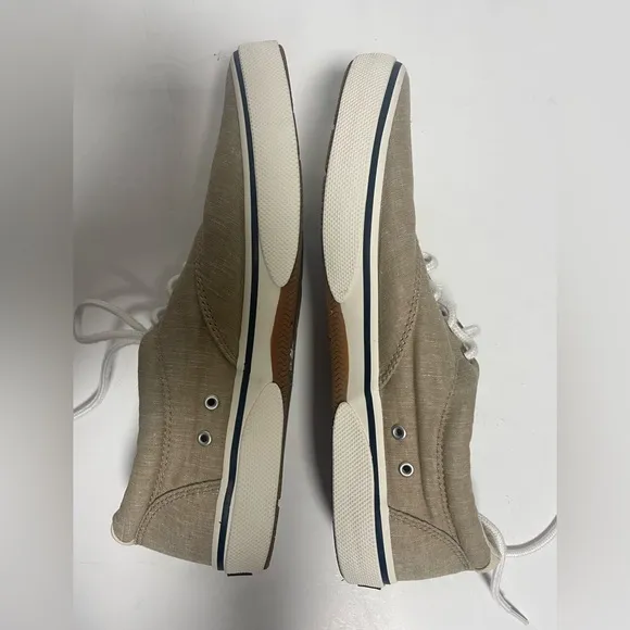 Sperry Stryper II Tan Cavas Sneakers Mens 11