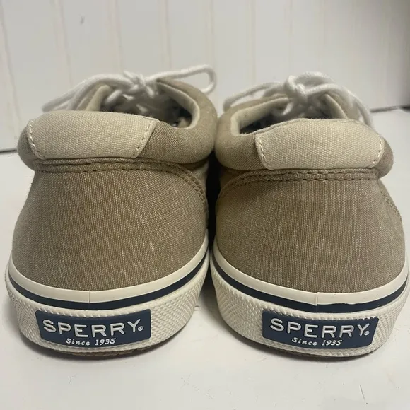 Sperry Stryper II Tan Cavas Sneakers Mens 11