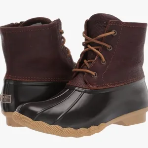 Sperry Womens Saltwater Duck Rubber Waterproof Boots shoes sz 7