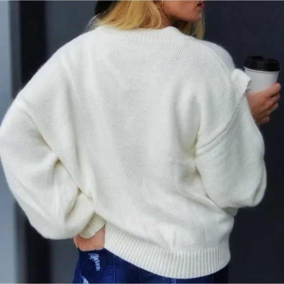 STEPH Cream Sweater