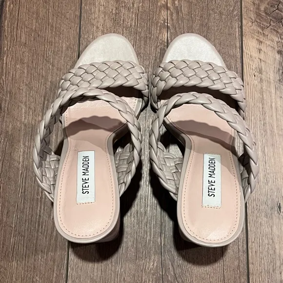 Steve Madden Tielo Woven Sandals, size 8.5