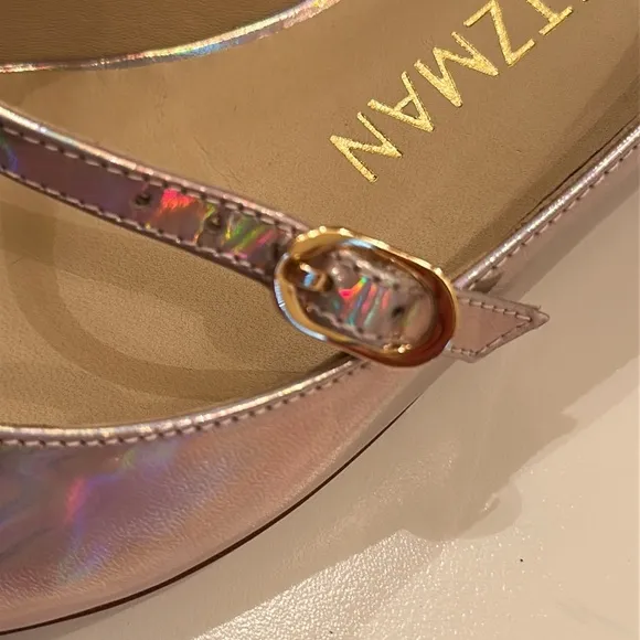 Stuart Weitzman Iridescent Women's Shoes. Dust Bag included. Size 7B.