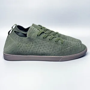 Suavs The Zilker Womens Size 9.5 Low Top Sneakers Shoes Olive Green Minimalist