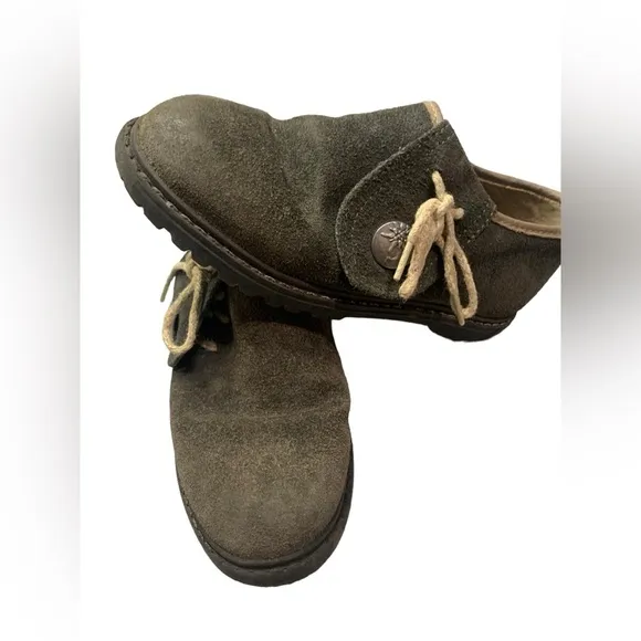 Suede Trachten Austrian Style shoes