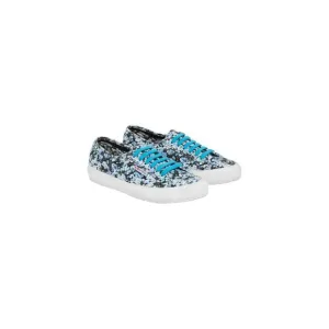 SUPERGA Womens Blue Limited Mary Katrantzou Almond Athletic Training Shoes 9