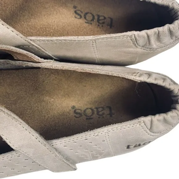 Taos Unstep Sand Leather Mary Jane Shoes Womens Size 8-8.5 Worn Twice $149