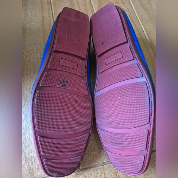 Tayno 'Kral' Royal Blue Driving Shoes  - Size 14