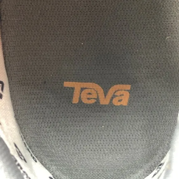Teva Geotrecca Low RP Hiking Shoes Mens 12 Gray Leather Outdoor Trail Lace Up‎
