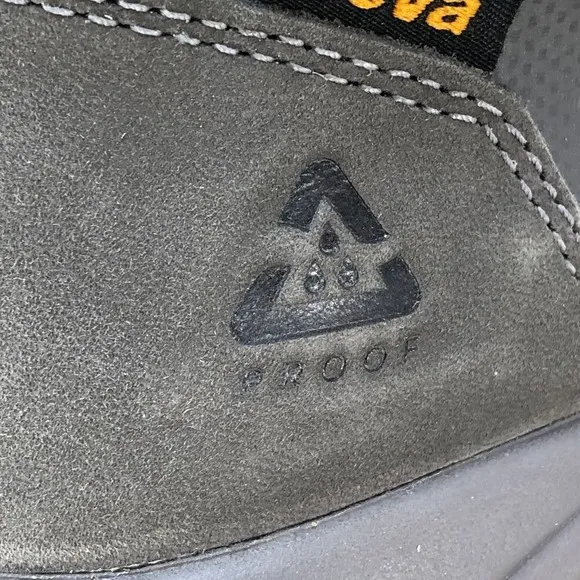 Teva Geotrecca Low RP Hiking Shoes Mens 12 Gray Leather Outdoor Trail Lace Up‎